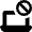 Laptop Disable Icon from Nova Solid Set