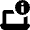 Laptop Information Icon from Nova Solid Set