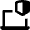 Laptop Shield Icon from Nova Line Set