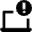 Laptop Warning Icon from Nova Line Set