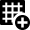 Grid Add Icon from Nova Solid Set