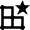 Grid Favourite Star Icon from Nova Line Set