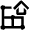 Grid Home Icon from Nova Line Set