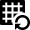 Grid Return Icon from Nova Solid Set