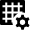 Grid Setting Icon from Nova Solid Set