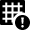 Grid Warning Icon from Nova Solid Set