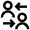 Accounts Transfer Arrows Icon from Atlas Line Set