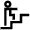 Climb Stairs User Icon from Atlas Line Set