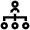 Hierarchy Account User Icon from Atlas Line Set