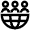 International People Group Icon from Atlas Line Set