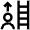 Ladder Account Up Icon from Atlas Line Set