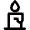 Light Candle 1 Icon from Nova Line Set