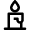 Light Candle 1 Icon from Nova Solid Set