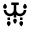 Light Chandelier Icon from Nova Solid Set