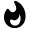 Light Fire Icon from Nova Solid Set