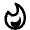 Light Fire Icon from Nova Line Set