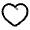 Heart Angle Icon from Solar Line Duotone Set