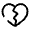 Heart Broken Icon from Solar Broken Set