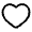 Heart Icon from Solar Linear Set