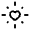 Heart Shine Icon from Solar Linear Set
