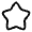 Star Icon from Solar Linear Set