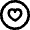 Favorite Heart Circle Icon from Nova Line Set