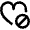 Favorite Heart Restrict Icon from Nova Line Set