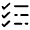 Checklist Icon from Solar Broken Set