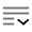 List Down Icon from Solar Line Duotone Set