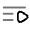 Plaaylist Minimalistic Icon from Solar Line Duotone Set