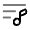 Playlist Minimalistic 4 Icon from Solar Line Duotone Set
