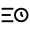 Sort By Time Icon from Solar Broken Set