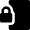 Lock Door Icon from Nova Solid Set