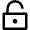 Lock Square Unlock 1 Icon from Nova Line Set