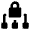 Multiple Lock 1 Icon from Nova Solid Set