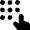 Dial Pad Finger Icon from Nova Solid Set