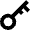 Key Circle Icon from Nova Solid Set