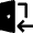 Log In Door 2 Icon from Nova Solid Set