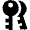Log In Keys Icon from Nova Solid Set