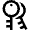 Log In Keys Icon from Nova Line Set