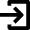 Log Out Square 1 Icon from Nova Solid Set