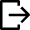Log Out Square 2 Icon from Nova Line Set