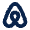Airbnb Fill Icon from Mingcute Fill Set