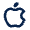Apple Line Icon from Mingcute Line Set