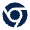 Chrome Fill Icon from Mingcute Fill Set