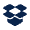 Dropbox Fill Icon from Mingcute Fill Set
