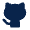 Github Fill Icon from Mingcute Fill Set
