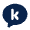 Kakao Talk Fill Icon from Mingcute Fill Set