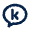 Kakao Talk Line Icon from Mingcute Line Set