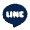 Line App Fill Icon from Mingcute Fill Set